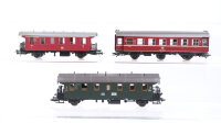 Roco H0 Konvolut Donnerbüchsen Umbauwagen 1./2. Kl. DB