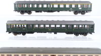 Roco u.a. H0 Konvolut Schnellzugwagen Abteilwagen 1./2. Kl. DB u.a. (Kupplungen fehlen)