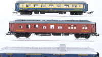 Jouef u.a. H0 Konvolut Reisezugwagen "Pullman" Gepäckwagen Schlafwagen Speisewagen "Mitropa" CIWL u.a.