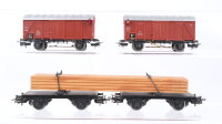Märklin H0 Konvolut gedeckte Güterwagen...