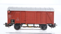 Märklin H0 Konvolut gedeckte Güterwagen Drehschemelwagen mit Langholz DB u.a.