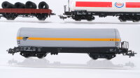 Märklin H0 Konvolut Kesselwagen "VTG Esso" Niederbordwagen beladen DB u.a. (Abbruch)