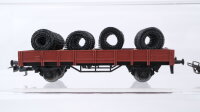Märklin H0 Konvolut Kesselwagen "VTG Esso" Niederbordwagen beladen DB u.a. (Abbruch)