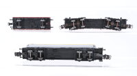 Märklin H0 Konvolut Kesselwagen "VTG Esso" Niederbordwagen beladen DB u.a. (Abbruch)