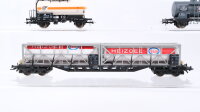 Roco H0 Konvolut Kesselwagen "VTG" Rungenwagen mit Tankcontainern "Esso" DB u.a.