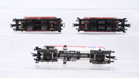 Fleischmann H0 Konvolut Selbstentladewagen Kesselwagen "Esso" DB (Abbrüche)