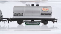 Unbekannt H0 Konvolut Schienenreinigungswagen Kesselwagen "Esso Butter" Kübelwagen Behältertragwagen "Von Haus zu Haus" DB
