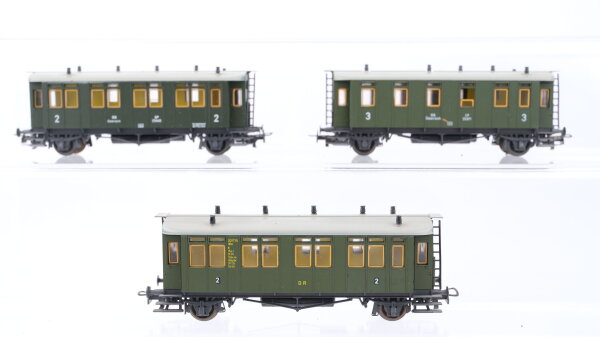 Liliput H0 Konvolut Umbauwagen 2./3. Kl. ÖBB DR
