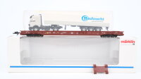Märklin H0 4742 Niederflurwagen mit LKW Bauknecht DB