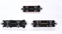Märklin H0 Konvolut Kesselwagen "Shell" 314 Hochbordwagen 365 Weinfasswagen "Bordeaux" 308