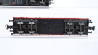 Märklin H0 Konvolut Niederbordwagen teilbeladen DB