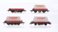 Fleischmann H0 Konvolut Schienenreinigungswagen DB...