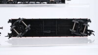 Fleischmann H0 Konvolut Rollende Landstraße Tiertransportwagen Klappdeckelwagen Hochbordwagen Niederbordwagen Containertragwagen DB