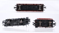 Fleischmann H0 Konvolut Behältertragwagen "EKU" Klappdeckelwagen Flachwagen DB u.a.