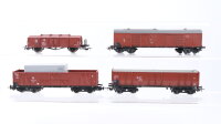 Piko H0 Konvolut Hochbordwagen teilbeladen...