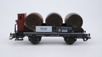 Märklin H0 46743 Weinfaßwagen mit Bremserhaus...