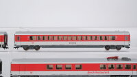 Fleischmann H0 Konvolut IC Speisewagen Großraumwagen 1./2. Kl. mit Steuerwagen DB