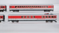 Fleischmann H0 Konvolut IC Speisewagen Großraumwagen 1./2. Kl. mit Steuerwagen DB