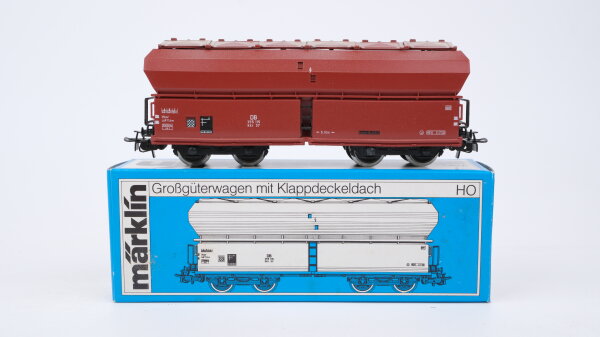 Märklin H0 4626 Großgüterwagen mit Klappdeckeldach DB