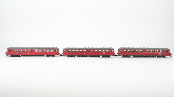 Märklin H0 Dieseltriebwagen BR 515 660-9 + 2 Beiwagen DB Wechselstrom Digital Sound (Licht einseitig defekt)