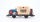 Märklin H0 46843 Flachwagen mit Überseekiste und Traktor  H 10 der DB