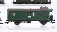 Fleischmann H0 Konvolut Donnerbüchsen 2./3./4. Kl. Postwagen Gepäckwagen DR