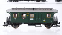 Fleischmann H0 Konvolut Donnerbüchsen 2./3./4. Kl. Postwagen Gepäckwagen DR