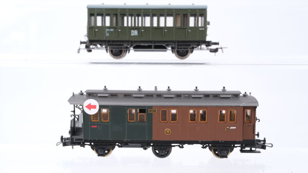 Piko u.a. H0 Konvolut Abteilwagen Umbauwagen 3. Kl. DR u.a. (Abbrüche)