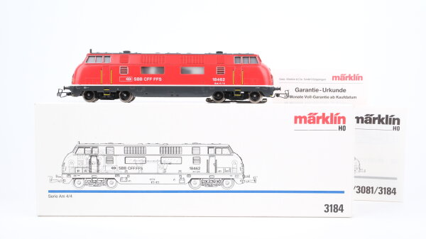 Märklin H0 3184 Diesellok BR Am 4/4 18462 SBB CFF FFS Wechselstrom Digital Mfx
