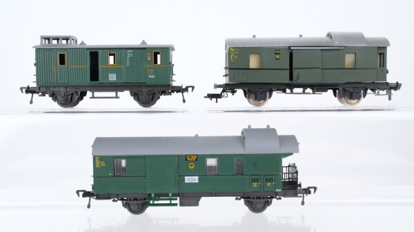 Fleischmann H0 Konvolut Gepäckwagen Postwagen DR u.a.