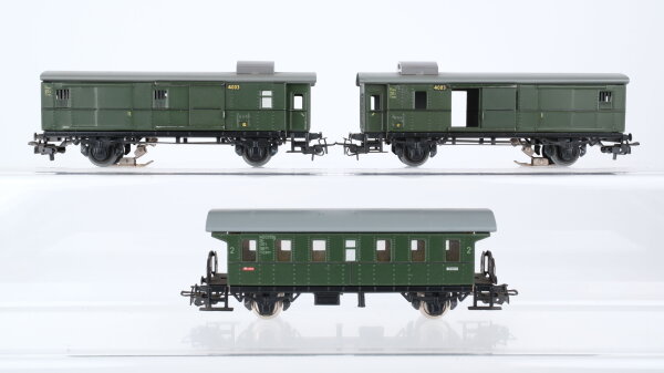 Märklin H0 Konvolut Donnerbüchse 2. Kl. Gepäckwagen