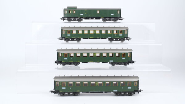 Märklin H0 Konvolut Schnellzugwagen 3. Kl. Gepäckwagen DR