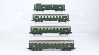 Märklin H0 Konvolut Schnellzugwagen 3. Kl. Gepäckwagen DR