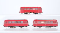 Märklin H0 Konvolut Schienenbus-Beiwagen 2. Kl. DB