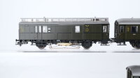 Märklin H0 Konvolut Umbauwagen 2./3. Kl. Postwagen DR (teilweise zusammenhängend)
