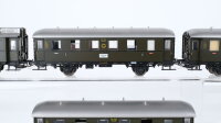 Märklin H0 Konvolut Umbauwagen 2./3. Kl. Postwagen DR (teilweise zusammenhängend)