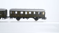 Märklin H0 Konvolut Umbauwagen 2./3. Kl. Postwagen DR (teilweise zusammenhängend)