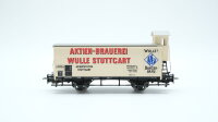 Märklin H0 4678 Bierwagen (WULLE) mit Bremserhaus Gk...