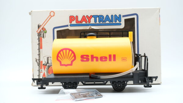 Playtrain Spur 0 660607 Kesselwagen gelb "Shell"