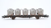 Roco H0 66268 Behältertragwagen "Von Haus Zu Haus" DB