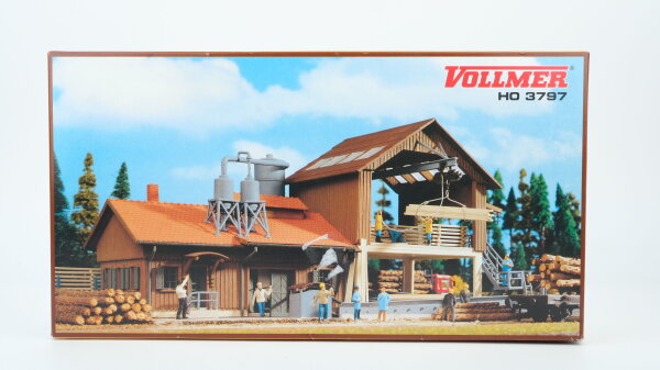 Vollmer H0 3797 Sägewerk (ohne Motor)