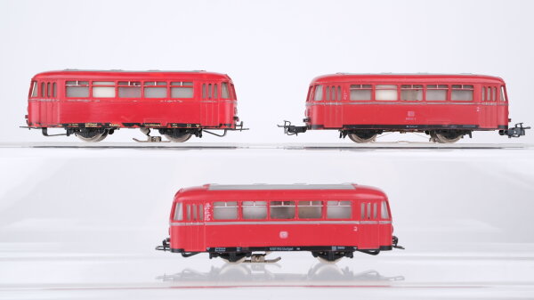 Märklin H0 Konvolut Schienenbus-Beiwagen 2. Kl. DB