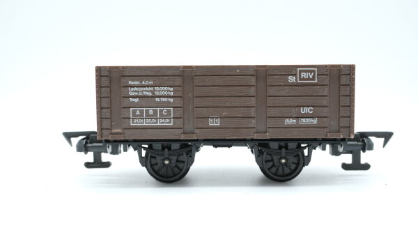 Faller eTrain Spur 0 3634 Hochbordwagen braun DB