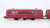 Fleischmann H0 1372/2 Schienenbus mit Beiwagen BR VT 98 9732 DB Gleichstrom