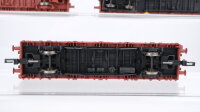 Electrotren H0 Konvolut Niederbordwagen Containertragwagen beladen "Michelin P&O Fiat" DB