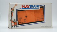 Playtrain Spur 0 660409 gedeckter Güterwagen "OX X4230" orange DB