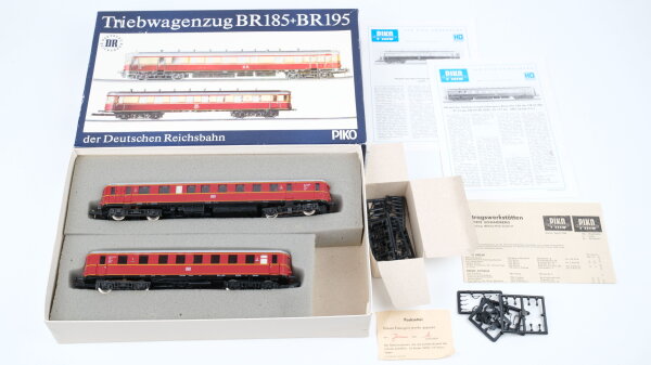 Piko H0 Triebzug-Set BR VT 33 106 2-teilig DB Gleichstrom (in EVP/ Licht Führerstand 1 defekt)
