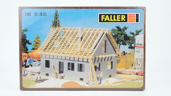 Faller H0 B-303 Einfamilienhaus im Bau