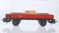 Märklin H0 Konvolut Kranwagen Kranschutzwagen Niederbordwagen beladen DB
