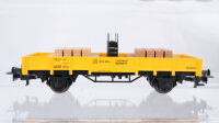 Märklin H0 Konvolut Kranwagen Kranschutzwagen Niederbordwagen beladen DB